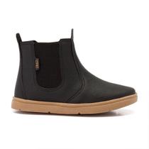 Bota Infantil Masculina Klin Preto Goma - 46922