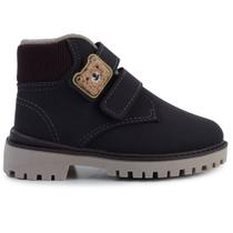 Bota Infantil Masculina Molekinho Marrom Café - 2144