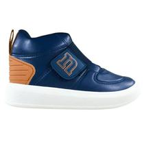 Bota Infantil Masculina Novopé Azul Marinho - 9800