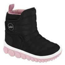 Bota Infantil Menina Bibi Roller 2.0 Preto/Sugar