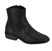 Bota Infantil Menina Cano Curto Bordado Molekinha 2183200