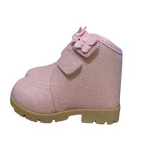 Bota Infantil Menina Cano Curto Sem Cadarço Inverno Pimpolho