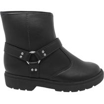 Bota Infantil Menina Coturno Casual Dia a Dia Passeio Escola Com Fivela e Zíper Conforto Molekinha 2164.139 Bota Infantil Menina Coturno Casual Dia a Dia Passeio Escola Com Fivela e Zíper Conforto Molekinha 2164.139