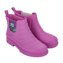Bota Infantil Menina Galocha Impermeavel Disney Grendene