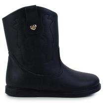 Bota Infantil Menina Klin Miss Mini Preta - 1680 Bota Infantil Menina Klin Miss Mini Preta - 1680