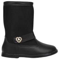 Bota Infantil Menina Montaria Casual Fechamento em zíper Molekinha 2706.314 Bota Infantil Menina Montaria Casual Fechamento em zíper Molekinha 2706.314