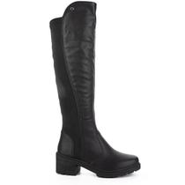 Bota Infantil Menina Over The Knee Cano Maleável Tratorada Pink Cats V4003