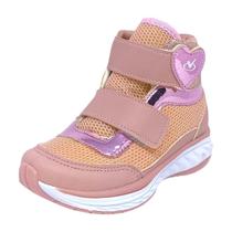 Bota Infantil Menina Pratica Flexivel Conforto Casual Via Vip Bota Infantil Menina Pratica Flexivel Conforto Casual Via Vip