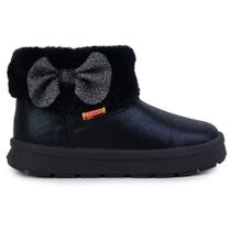 Bota Infantil Meninas CB Novopé Pele Preta - 5100 Bota Infantil Meninas CB Novopé Pele Preta - 5100