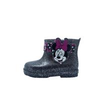 Bota infantil meninas galocha disney