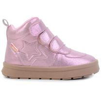 Bota Infantil Meninas Novopé Glitter Rosa Claro - 5100 Bota Infantil Meninas Novopé Glitter Rosa Claro - 5100