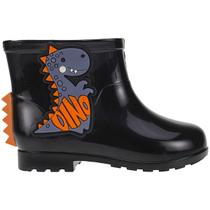 Bota Infantil Menino Dinossauro Rex Impermeável Confortável