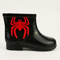 Bota Infantil Menino Impermeável Aranha
