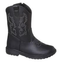 Bota infantil meninos botinha estilo country cowboy escolar, passeios , festas, bota confortável , macia