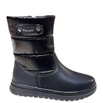 BOTA INFANTIL MODERNA PAMPILI FLORA PRETO CONFORTÁVEL 770009 Cor:PretoTamanho:34