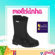 Bota Infantil Molekinha Bebe 2126.523 Verniz Lycra