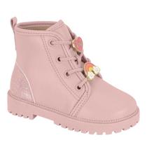 Bota Infantil Molekinha Meninas Coturno Detalhe Glitter 2126.529 Bota Infantil Molekinha Meninas Coturno Detalhe Glitter 2126.529