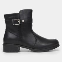 Bota Infantil Mooncity Preta Coturno Fechamento Ziper 79903 Bota Infantil Mooncity Preta Coturno Fechamento Ziper 79903