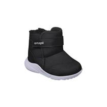 Bota Infantil Ortopé Sport Baby com Lã Preto