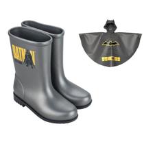 Bota Infantil Personalidade Batman Rain Fun Galocha REF: 23056