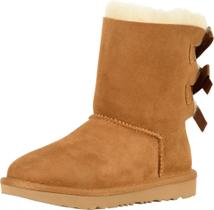 Bota Infantil UGG Bailey Bow II - Unissex - Marrom - Tamanho 13