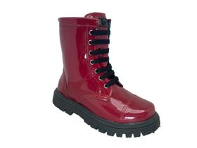 Bota infantil world colors tratorado music 710.002 coturno feminino cano medio