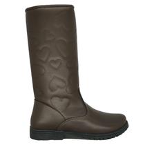 Bota jet kids coracao 26.002 cano alto infantil