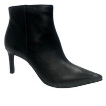 Bota Jorge Bischoff Feminina Cano Baixo Preto Couro Bota Jorge Bischoff Feminina Cano Baixo Preto Couro