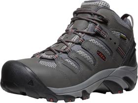 Bota KEEN Utility Lansing Média Altura com Biqueira de Aço Impermeável