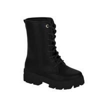 Bota Kidy Fanfik Trendy Infantil Feminina - Preta