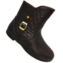 Bota Kidy Soft Salto Montaria Café