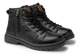 Bota La Roche Masculina Couro Legítimo Design Sofisticado