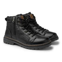 Bota La Roche Masculina Couro Legítimo Design Sofisticado