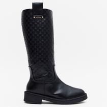 Bota Lança Perfume Cano Alto Monograma In26 Preto Feminino