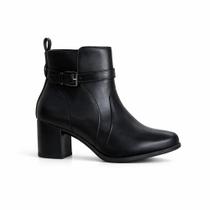 Bota Lara Rosa Amanda Casual Napa Conforto Feminino -