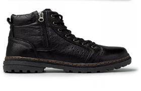 Bota Laroche Vacanza Masculina - Soft Preto/ Genova Whisky