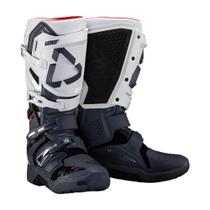 Bota Leatt 5.5 Enduro Flexlock Branco/Preto