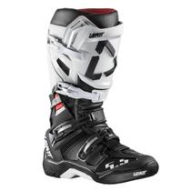 Bota LEATT GPX 5.5 Flexlock Branco/Preto Tam. 13 USA (44/45 BRA)