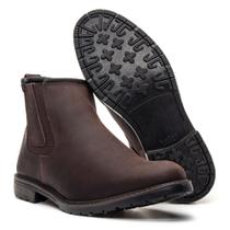 Bota Lima Luxo Embaixador Botina Gustavo Couro Ref: 5010