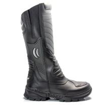 Bota Longa Coturno Rocam Bombeiro Civil 100% Couro - FRANBOOTS