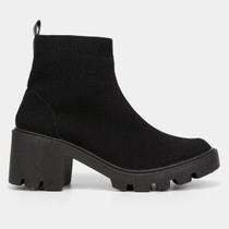 Bota Look Fashion Cano Médio Feminina Bota Look Fashion Cano Médio Feminina