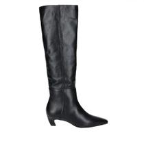 Bota Luiza Barcelos Cano Alto Slouch Preto