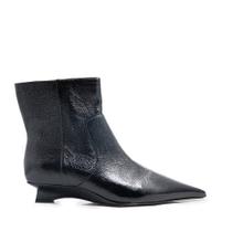 Bota Luiza Barcelos Couro Preta