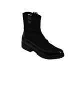 Bota Luxo Chic Line - Neoprene Preto Cano Médio Bota Luxo Chic Line - Neoprene Preto Cano Médio