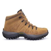 Bota M Boot's Cano Médio Bull Elite Aventura Trilha Couro com Alta Resistência e Segurança MB 1350