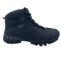 Bota Macboot Masculina Couro Resistente a Água Preta XDEZ