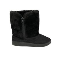 Bota maria emilia cano curto ref:black board feminino