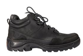 Bota Masc Adventure Couro Mustang Preto - Cód 7550