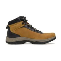 Bota Masc Trail Couro Mustang Ocre - Cód 021570