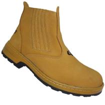 Bota Masculina Adulta Castor Em Couro Nobuck Levfort